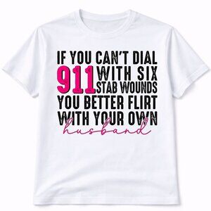 Husband Funny Graphic T Shirt Trendy Boutique Style Tee Womens White Gift Idea